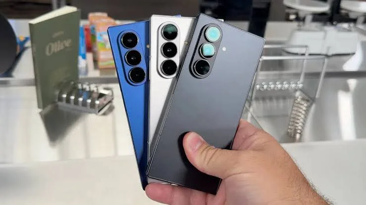 Samsung Z Fold7 available colors - Blue Shadow, Silver Shadow, Jetblack, Mint
