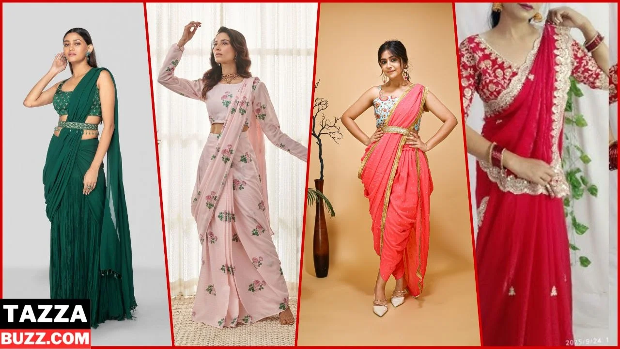 Trending Saree Draping Styles