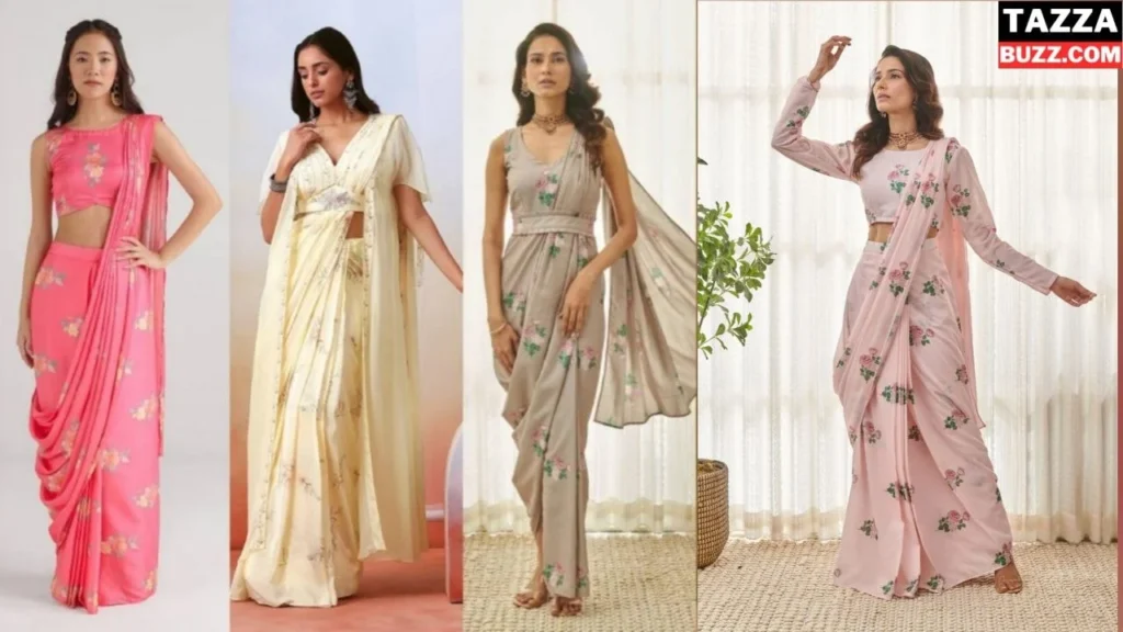 Trending Saree Draping Styles