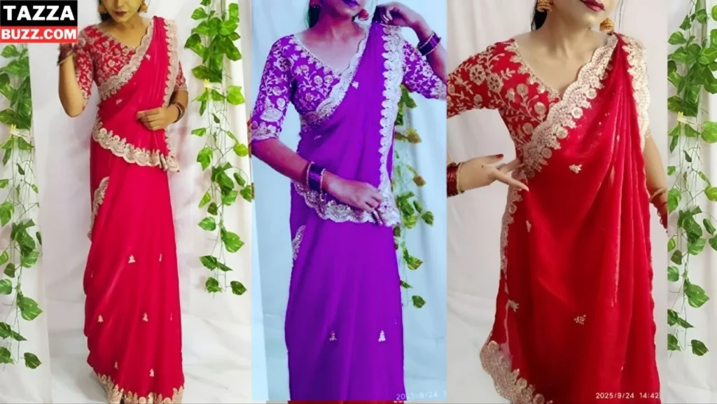 Trending Saree Draping Styles