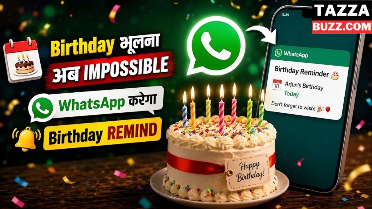 WhatsApp Birthday Reminder