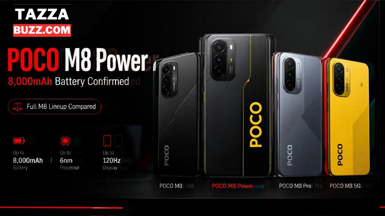 Poco M8 Power India Launch